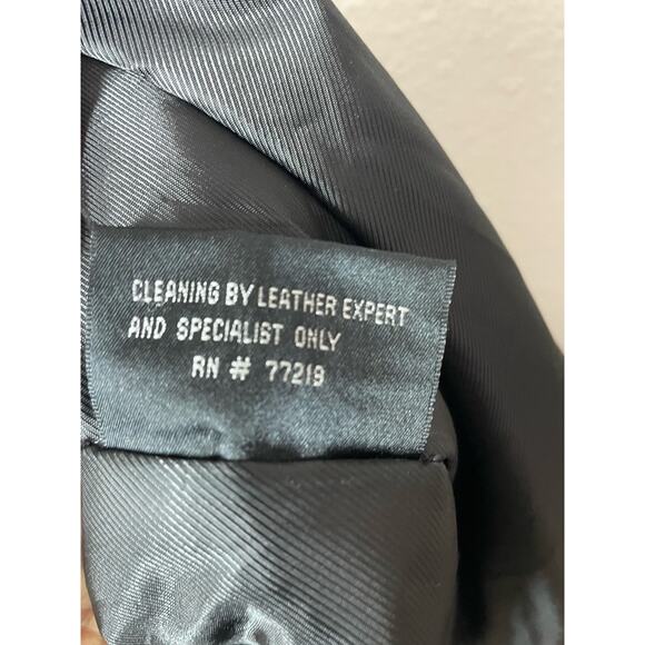 Baracuta Mens Leather Jacket Bomber Size Medium Vintage - Picture 7 of 7